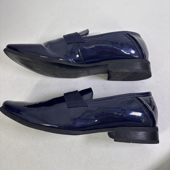 Calvin Klein Bernard Loafer Navy Men’s US 8 EU 41 Patent Leather Dress Shoes main image 7